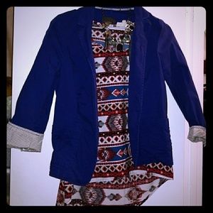 The limited blue blazer